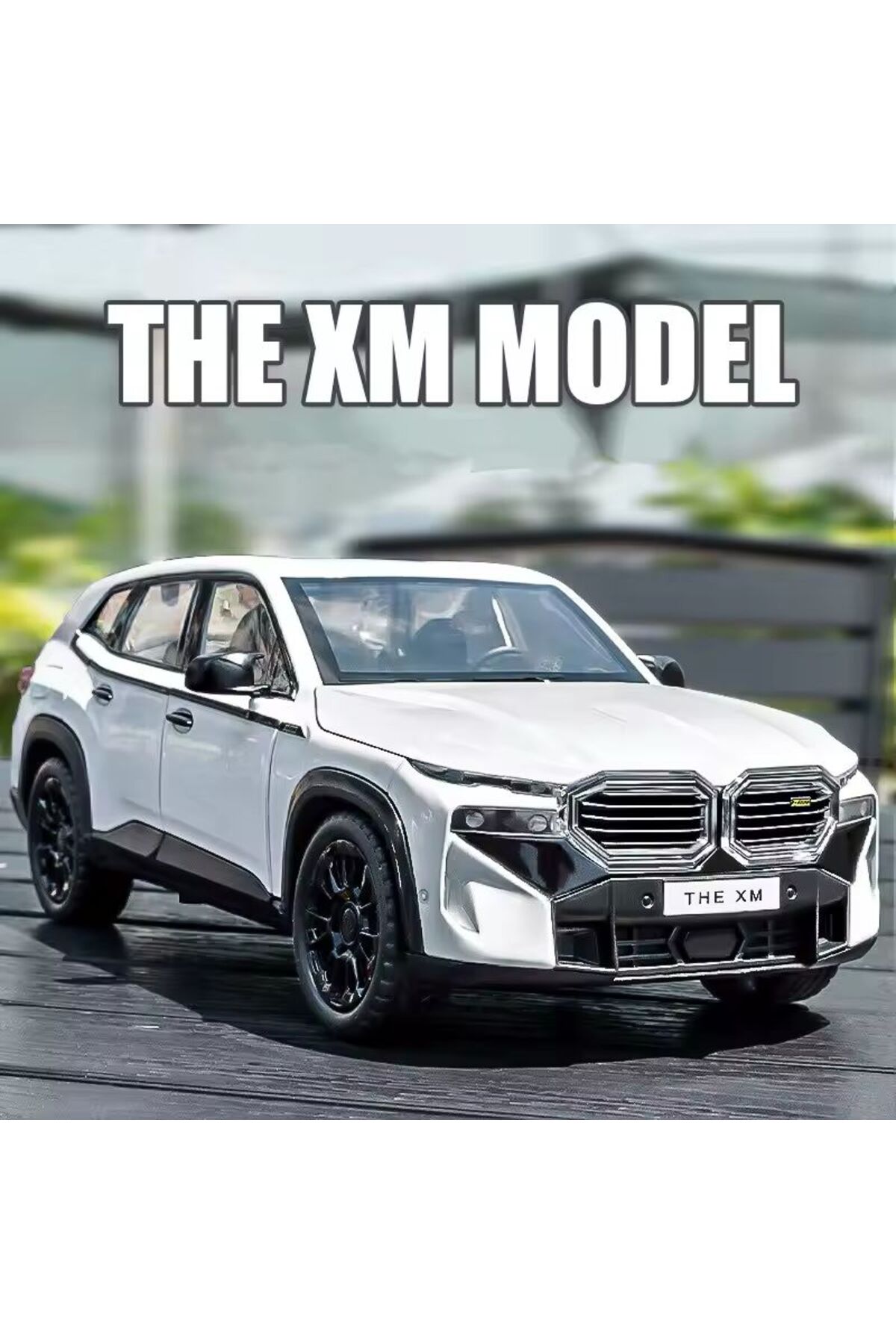 scntoys BMW XM Diecast Model Araba 1:24 Kapılar Bagaj Kaput Açılır