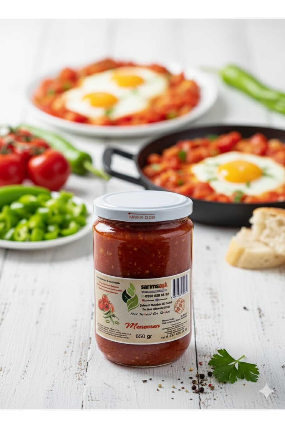 SARIMSAŞK EV YAPIMI MENEMEN 650GR 10 ADET