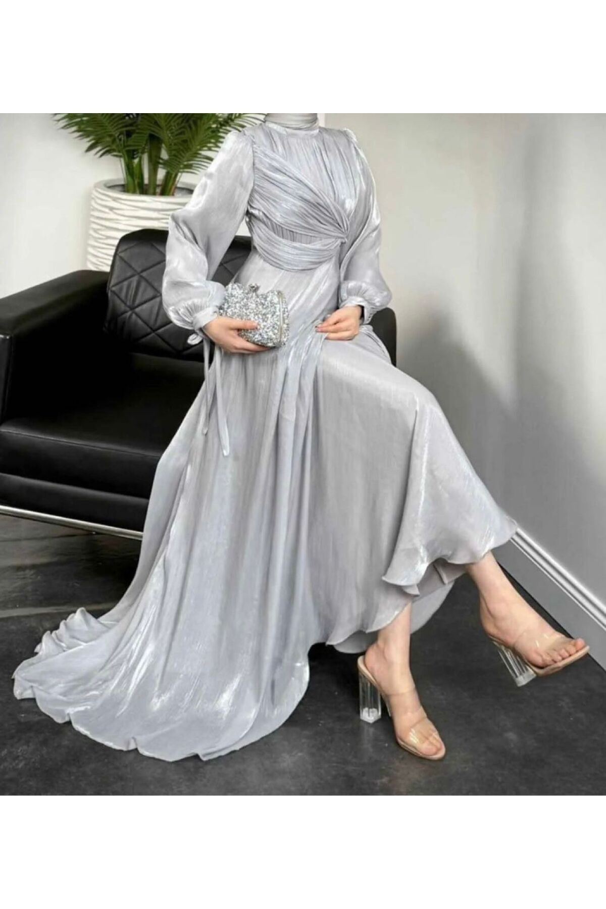 TESETTÜR AKBAŞ KOLU BAĞCIKLI JANJAN ABİYE