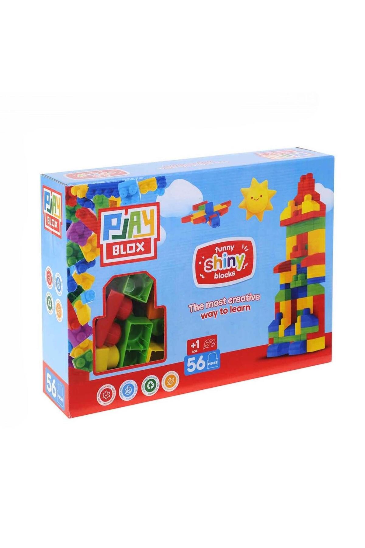 HAK İŞ OYUNCAK 56 Piece Colorful Educational Block Set – Fun and