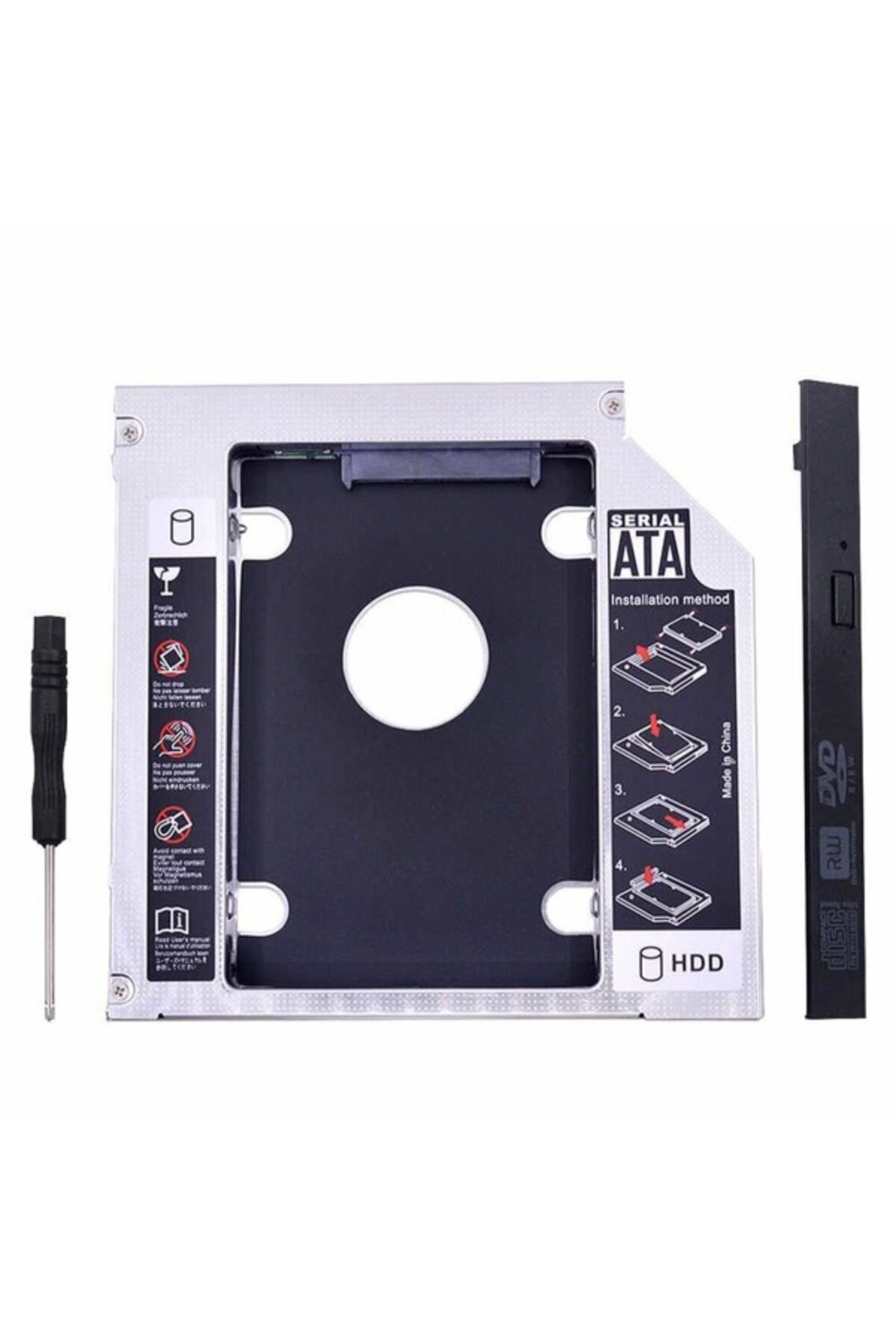 Qport 2.5" SSD/HDD 12.7" Çevirici Kızak (Q-HDK12)
