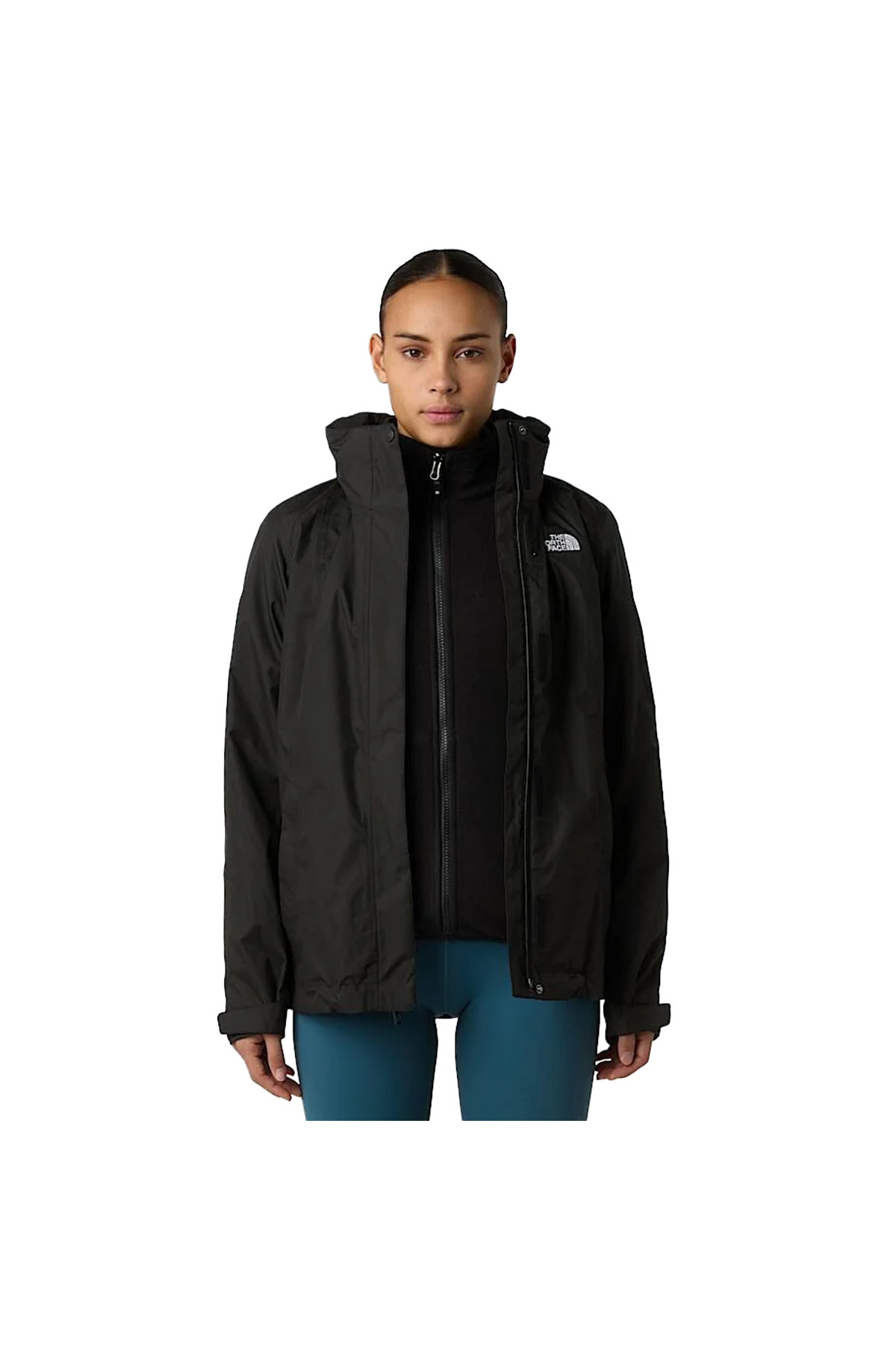 THE NORTH FACE Evolve II Triclimate Kadın Siyah Outdoor Mont NF0A8E02JK31