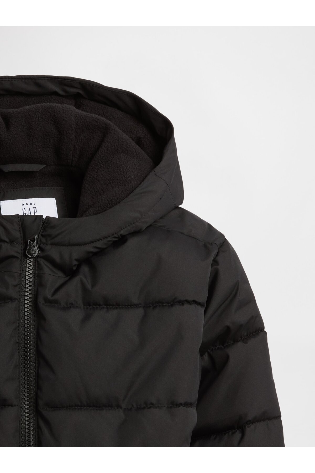 GAP Erkek Bebek Siyah ColdControl Puffer Şişme Mont fotoğrafı 2 (önizleme)