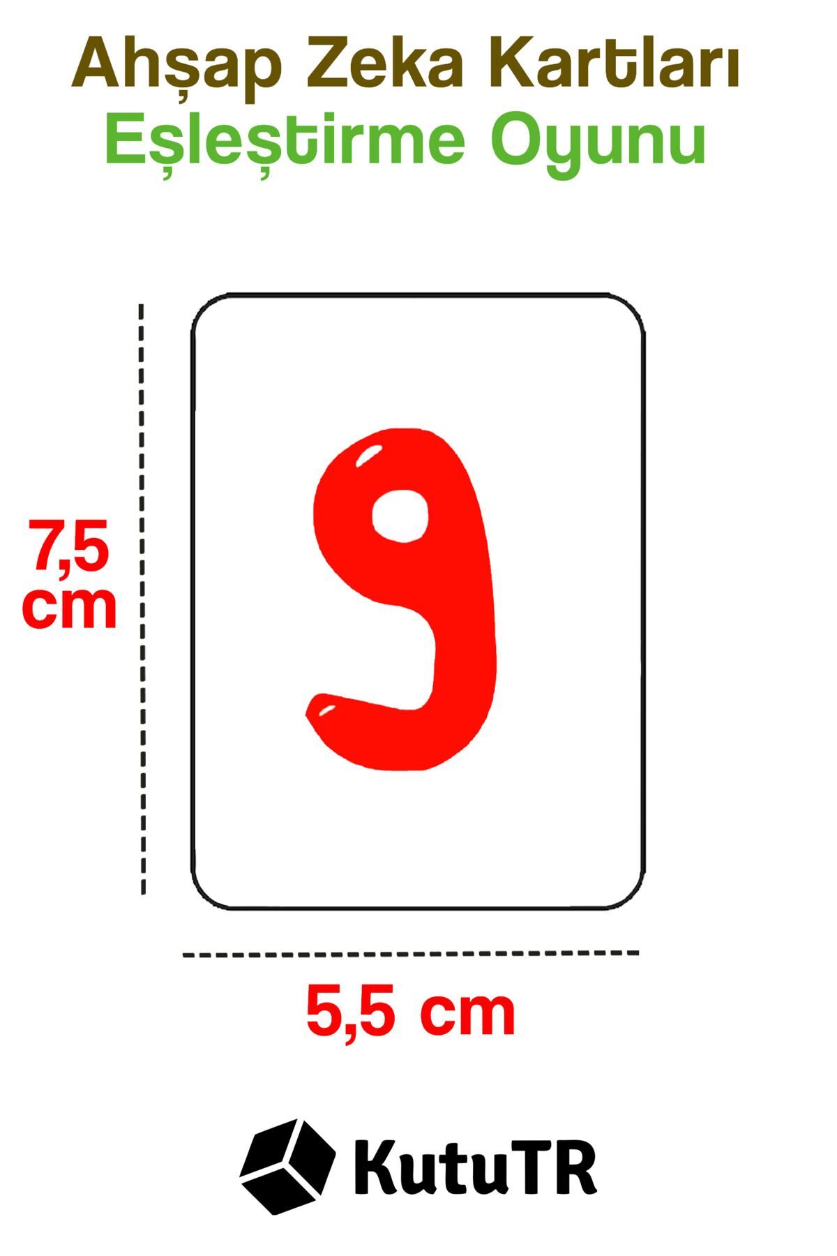 kutuTR 52 Parça Hafıza ve Zeka Kartları Eşleştirme Oyunu Hafıza ve Zeka Kartları Dikkat Oyunu 3'lü Set fotoğrafı 7 (önizleme)