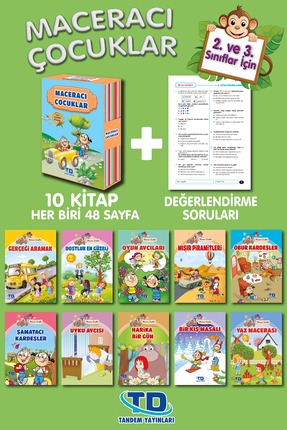 Tandem Yayınları 2. Ve 3. Sınıf Maceracı Çocuklar Dizisi (10 KİTAP TAKIM)