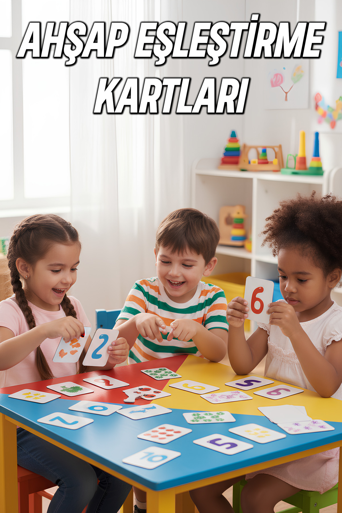 kutuTR 52 Parça Hafıza ve Zeka Kartları Eşleştirme Oyunu Hafıza ve Zeka Kartları Dikkat Oyunu 3'lü Set fotoğrafı 2 (önizleme)