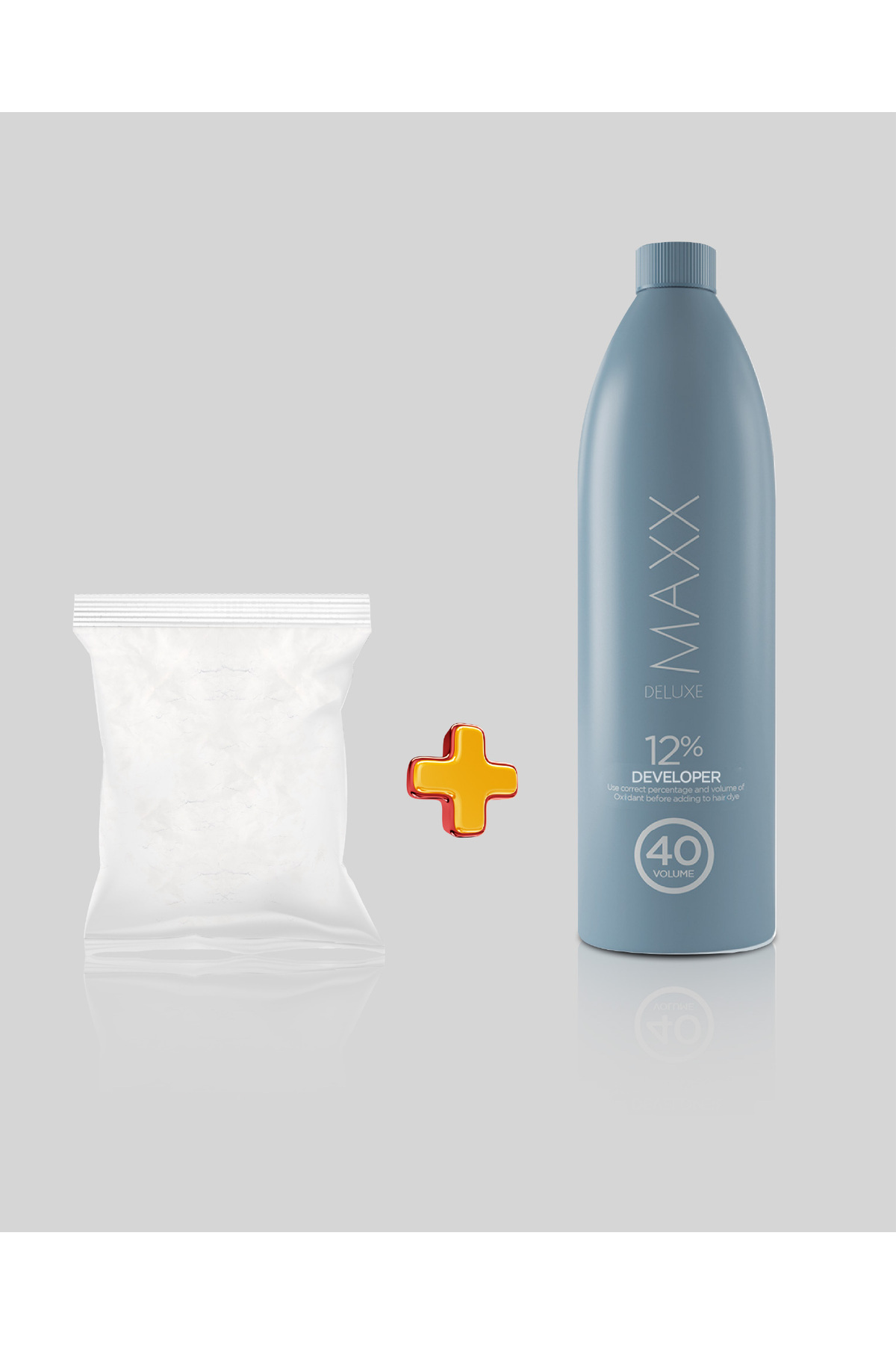 MAXX DELUXE 2'li Paket Oryal Beyaz 500 gr - Oksidan 1000 ml 40V