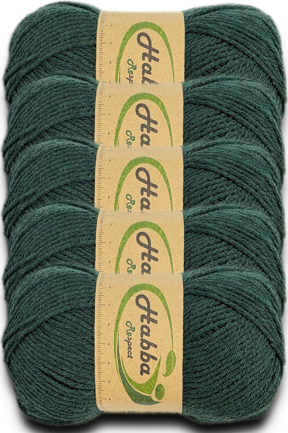 Habba Acrylic 5-Piece Pkt-1404-Duckhead-Export Surplus Economic Rag Yarn