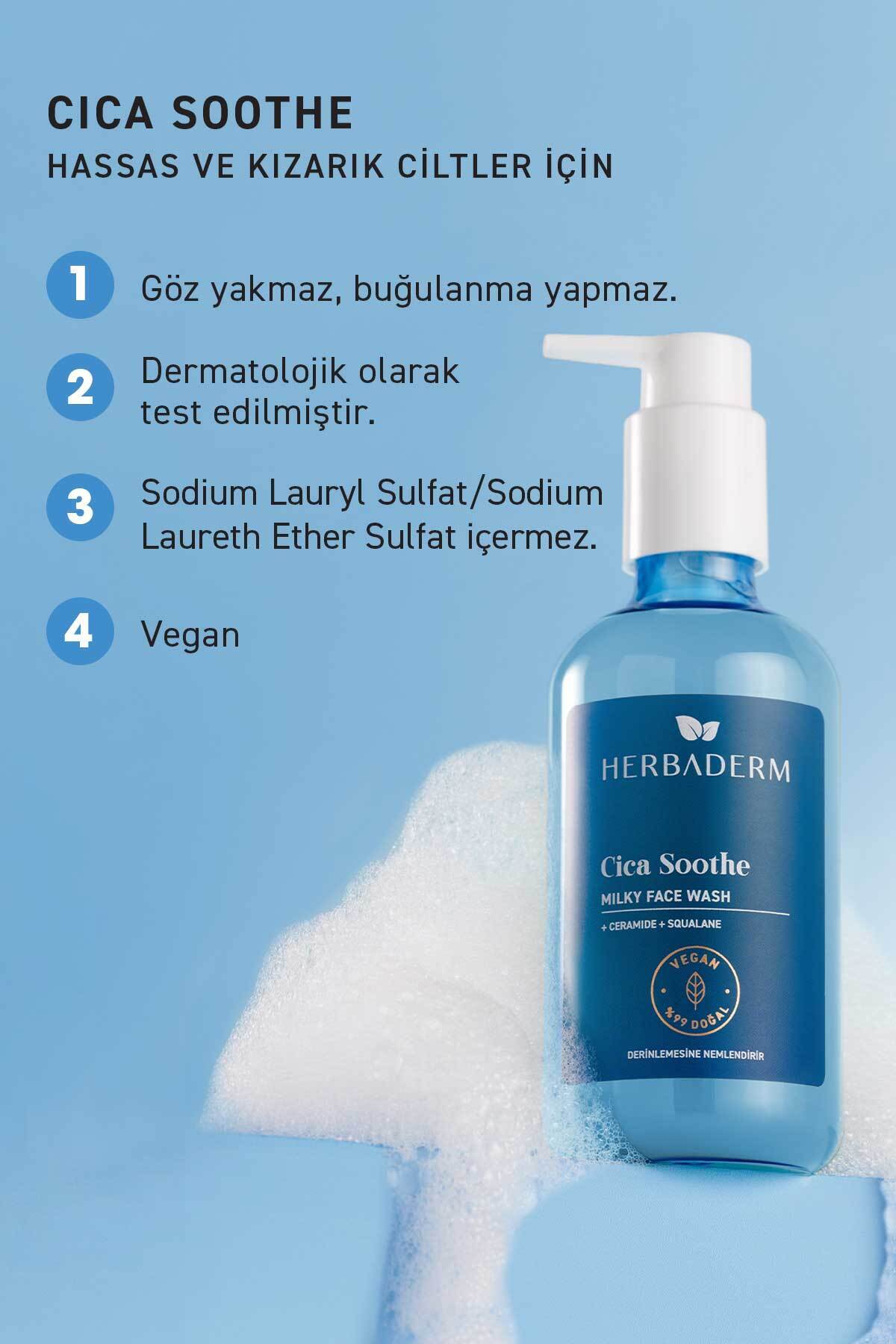 Cica Yüz Temizleme Jeli, Hassas, Kızarık Ciltler 250 ml — 9.341.795 — تصویر 4 از 6