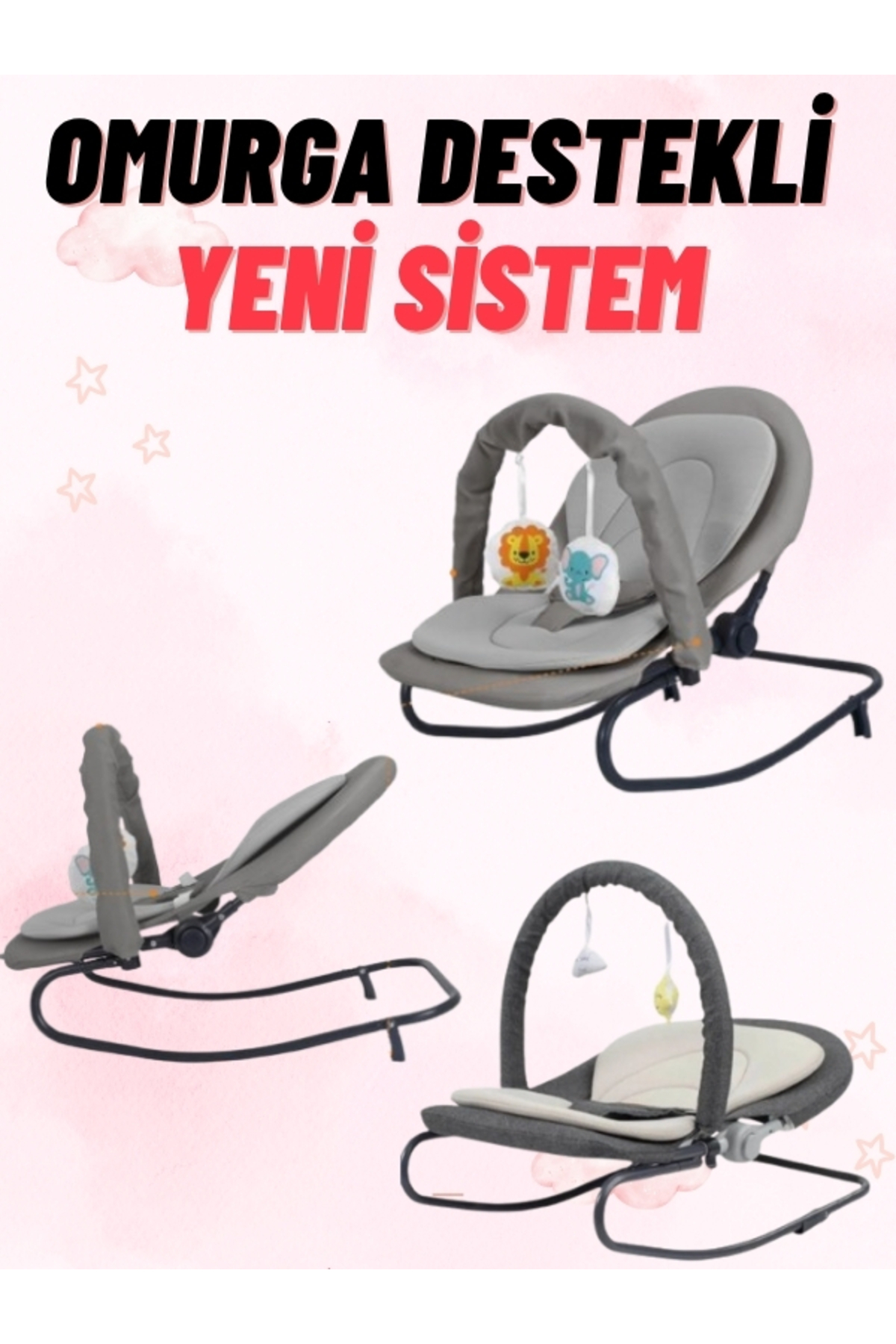 modabebekler 33 Parça Bebek Çeyiz Seti | Bebek Arabası Park beşik Mama Sandalyesi Hamak beşik Yürüteç Anne Çanta fotoğrafı 4 (önizleme)