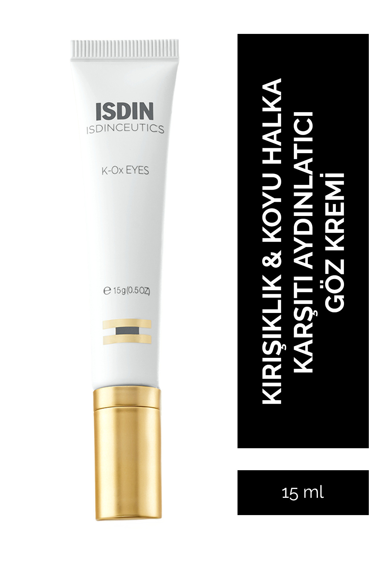 ISDINCEUTICS K-ox Eyes Koyu Halka Karşıtı Nemlendirici & Aydınlatıcı Etkili Göz Kremi 15ml