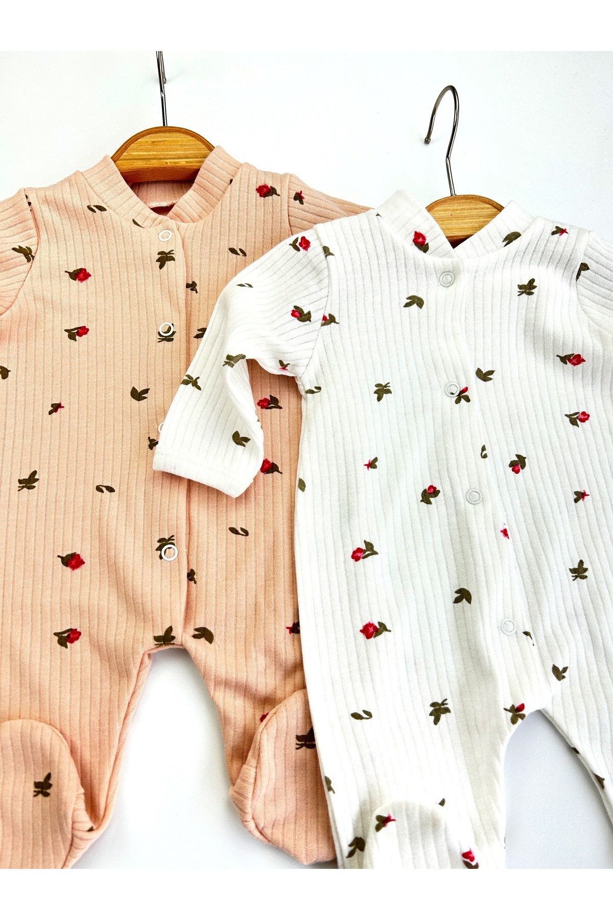 OMY 2'Lİ DESENLİ TULUM&HASTANE ÇIKIŞI YENİDOĞAN BASKILI TULUM fotoğrafı 3 (önizleme)