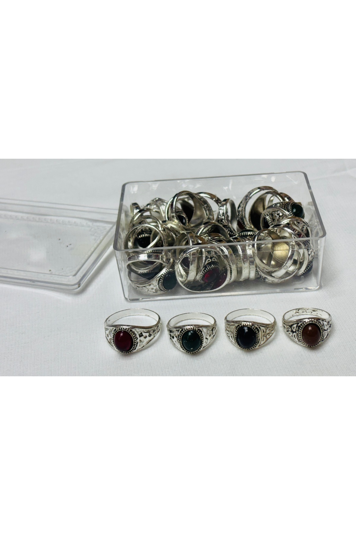 Muensu 40lı Dağıtmalık Yüzük, Hac Umre Malzemesi, Dökme Yüzük, Hac, Umre, Hediyelik Yüzük