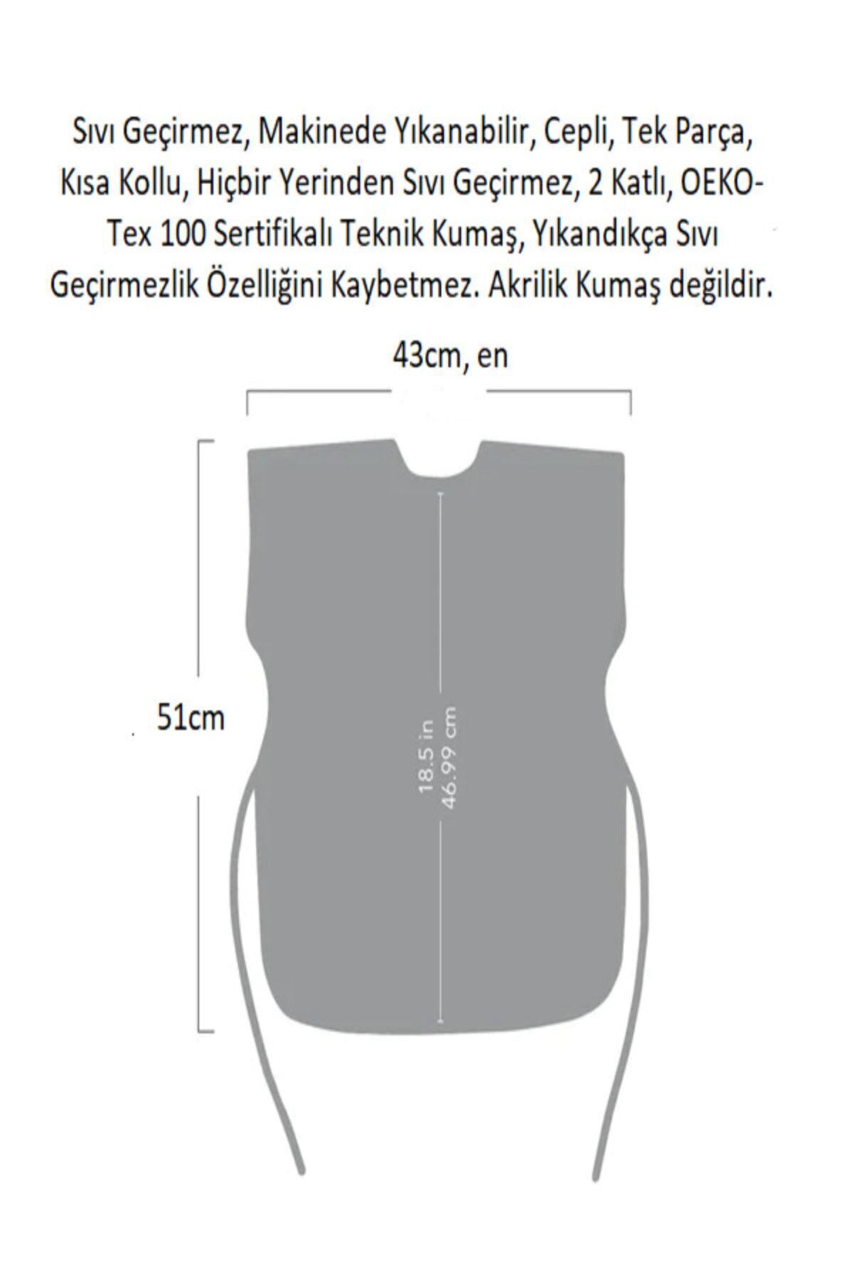 yorni 3-6yaş, Zoo, KISA Kollu, Belden BAĞCIKLI ve Boyundan Cırtlı, Cepli Çocuk Faaliyet, Aktivite Önlüğü fotoğrafı 5 (önizleme)