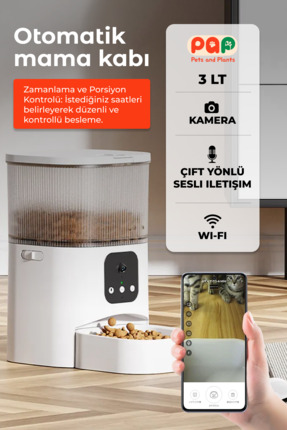 Pets and Plants 3 L Otomatik Mama Kabı