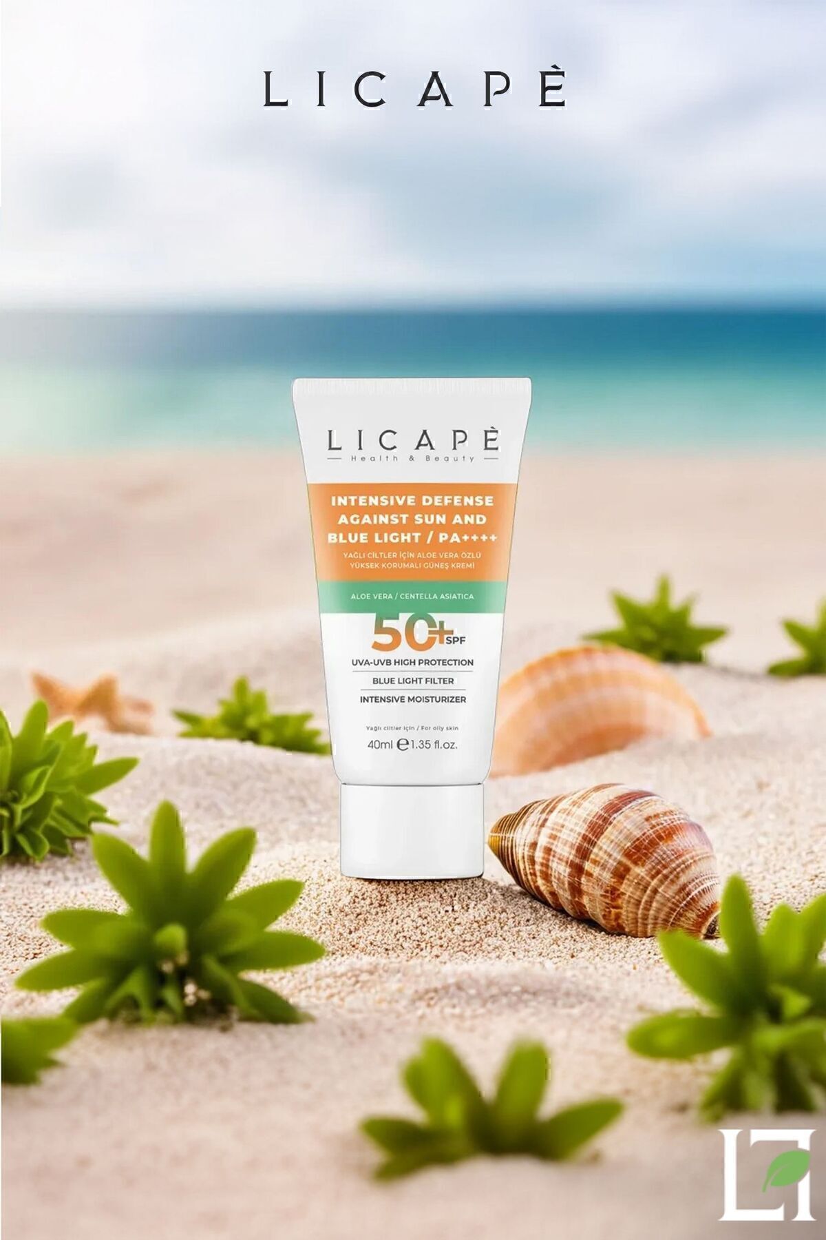 Yağlı Ciltler İçin Aloe Vera Özlü Yüksek Korumalı +50 Faktör Güneş Kremi 40ml — 255788 — تصویر 4 از 8