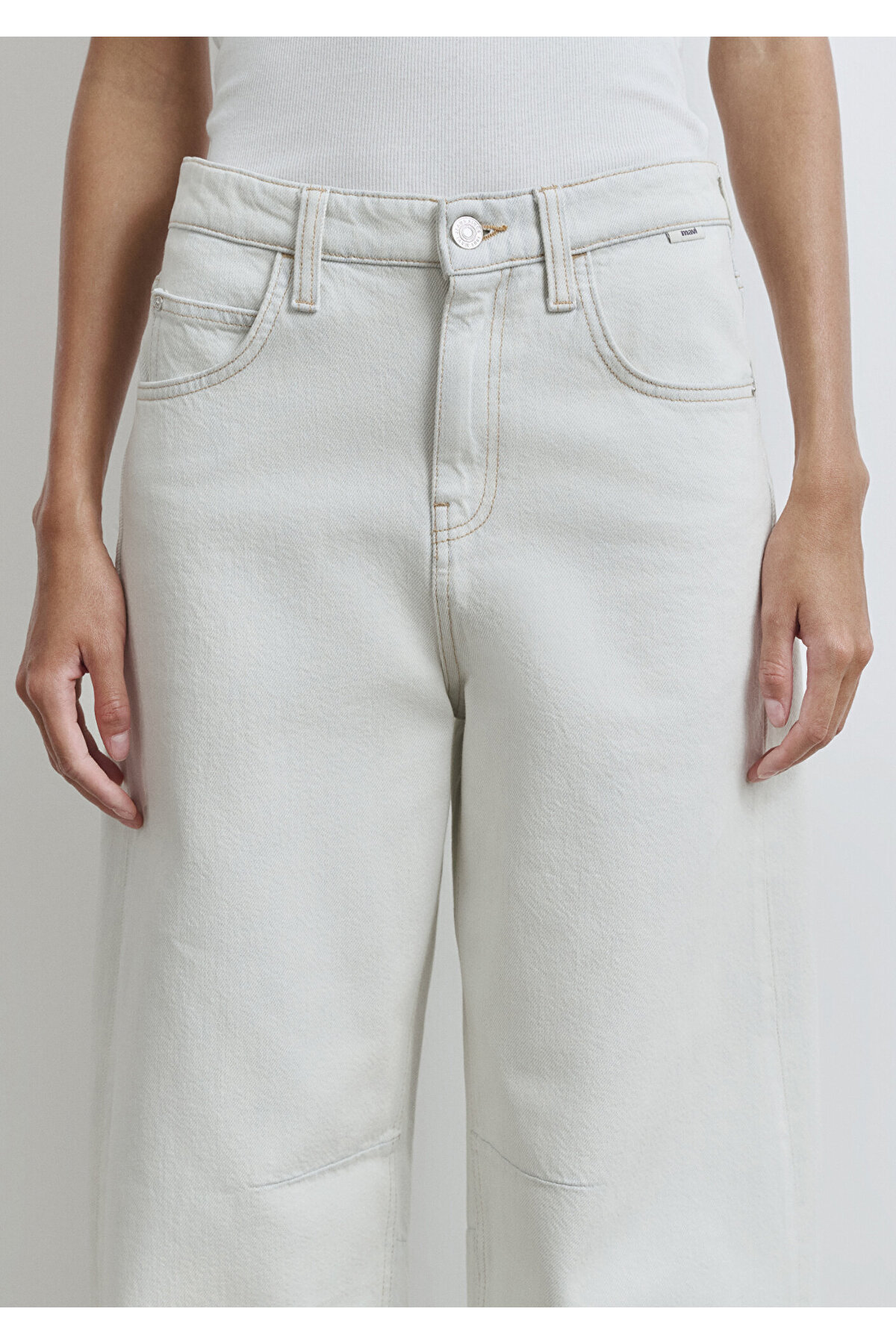Mavi  Lisa Real Blue Puslu Tokalı Buz Jean Pantolon 1010938-89237 - Görsel 7