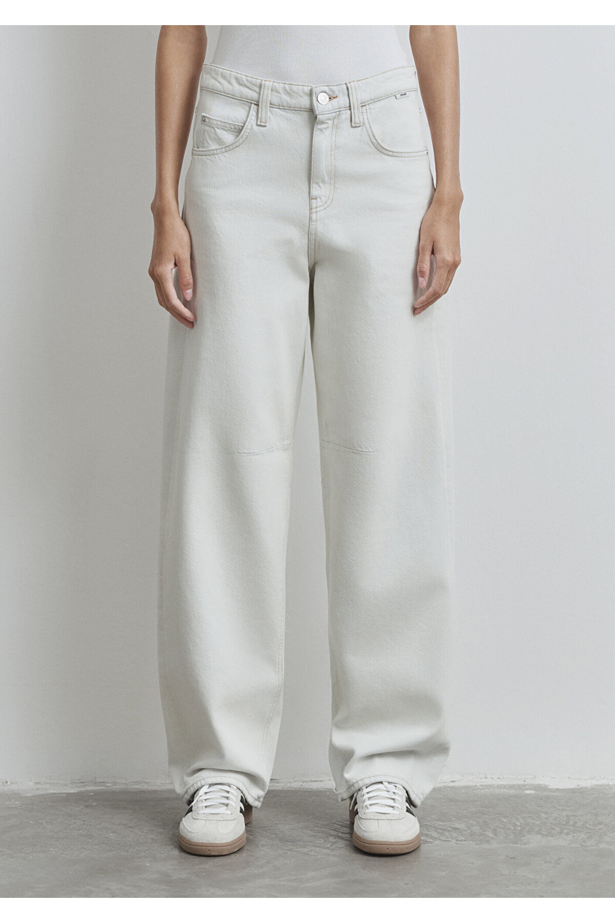 Mavi  Lisa Real Blue Puslu Tokalı Buz Jean Pantolon 1010938-89237 - Görsel 3
