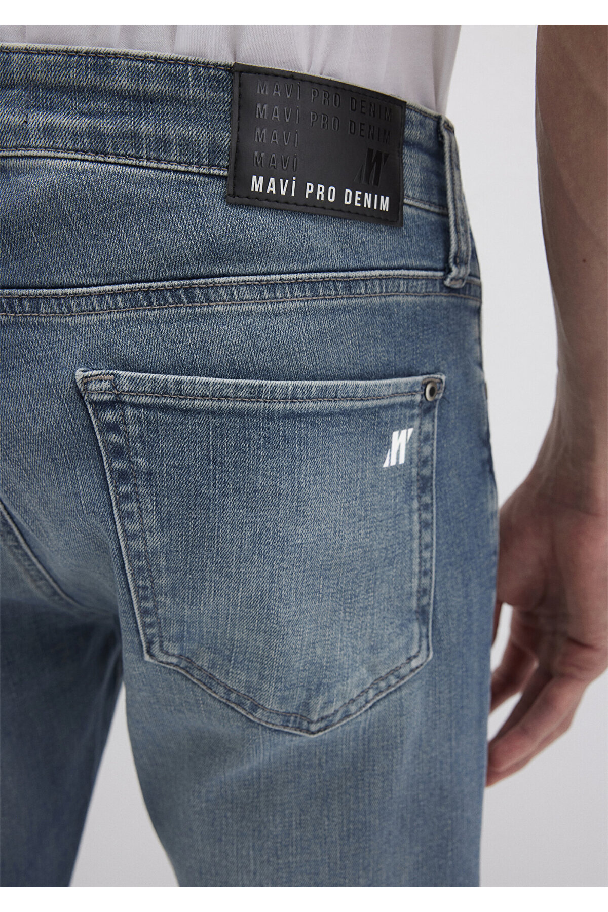 شلوار جین مردانه راسته | ماوی Mavi james-shaded-indigo-mavi-pro-m0042489555 - تصویر 8