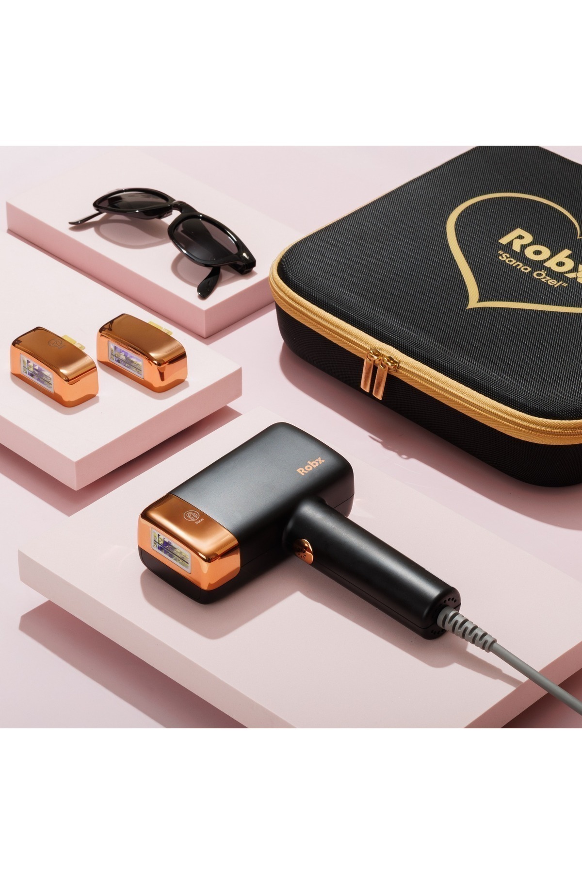 ROBX A2024 Yeni Seri 3 Milyon Atım 3 Başlık Vücut-yüz-özel Bölge Ultra Hızlı Bay&bayan Epilasyon