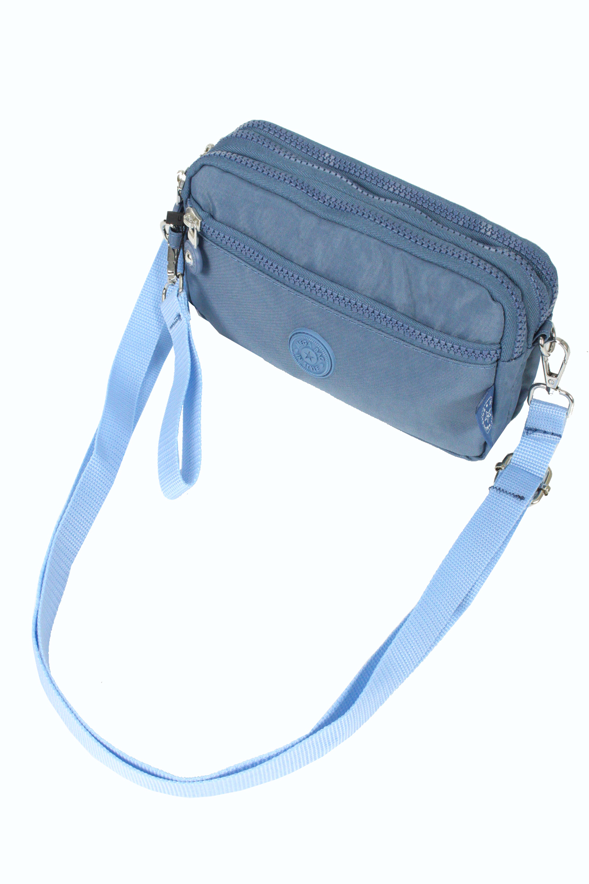 M 231 Mega Bag Krinkıl Kumaş Unisex El Omuz Çantası, Telefonluk (yatay), Clutch