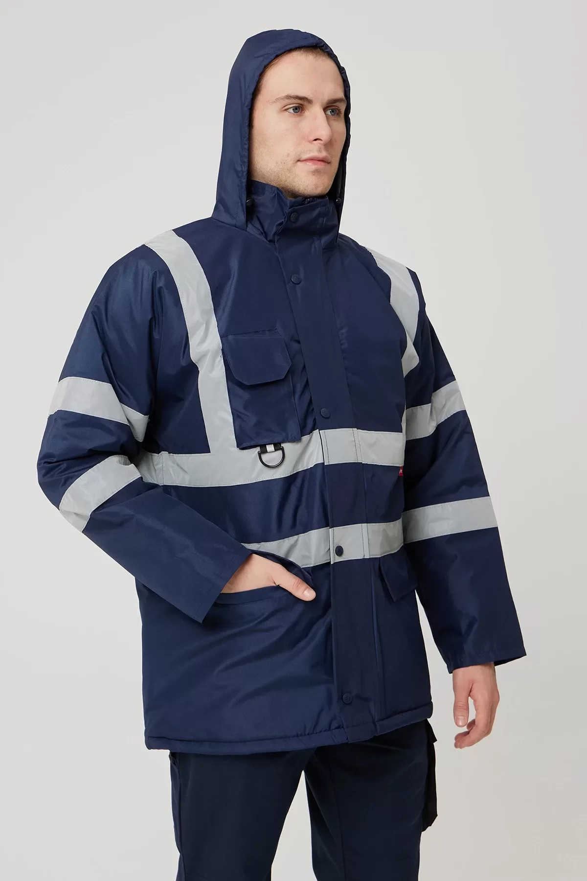 Kışlık İş Güvenliği Parka Reflektif EN ISO 13688 20471 343 Salix