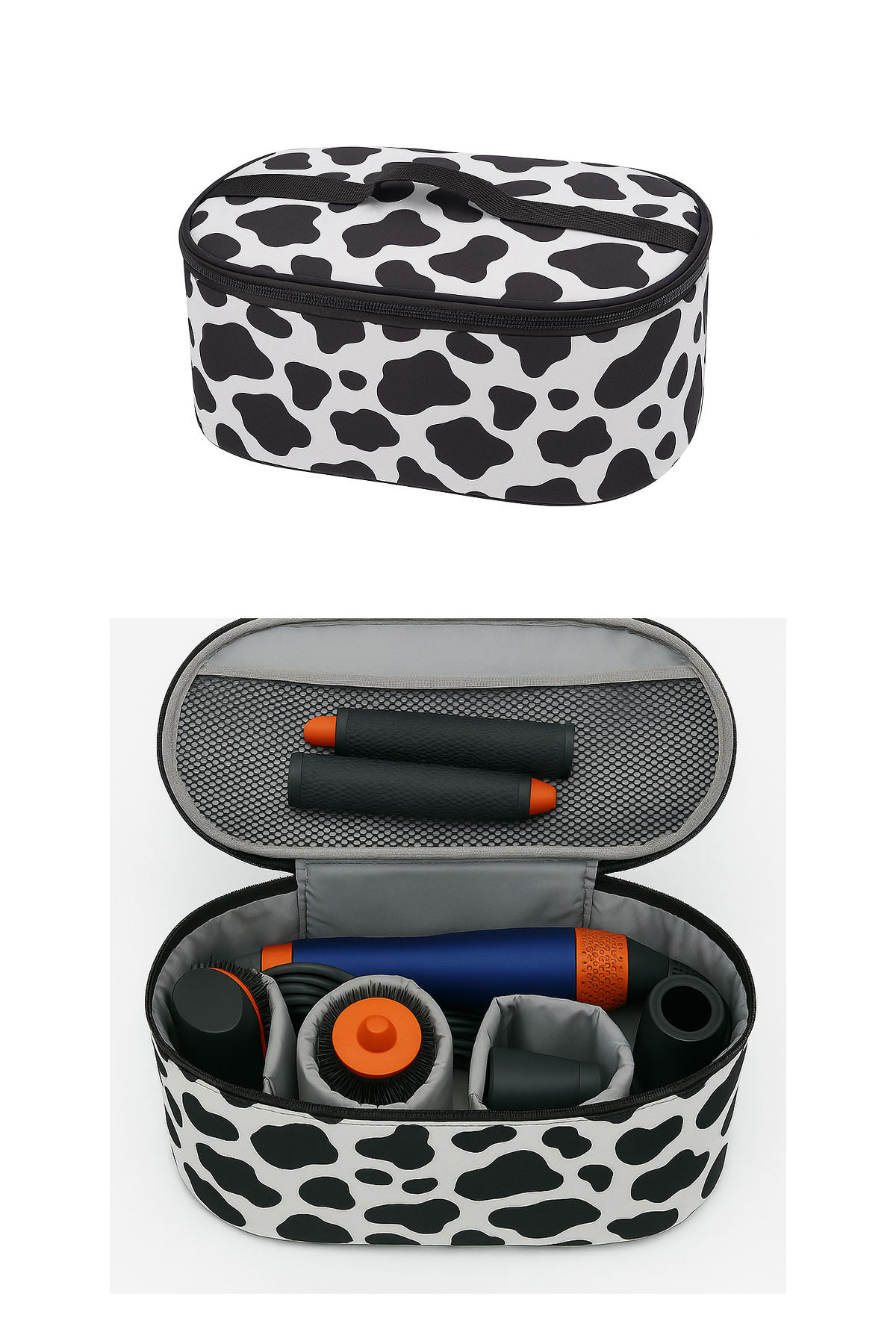 DysCase DYS Airwrap Çantası ve Tüm Saç Şekillendiriciler İçin Özel Bölmeli Extra Koruyuculu Çanta Seyahat