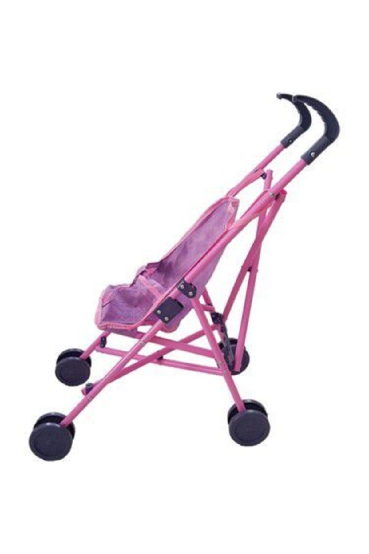 BULDUK Katlanabilir Baston Puset Pembe Oyuncak Puset Bebek Arabası 62 Cm Kız Çocuk Arabası fotoğrafı 2 (önizleme)