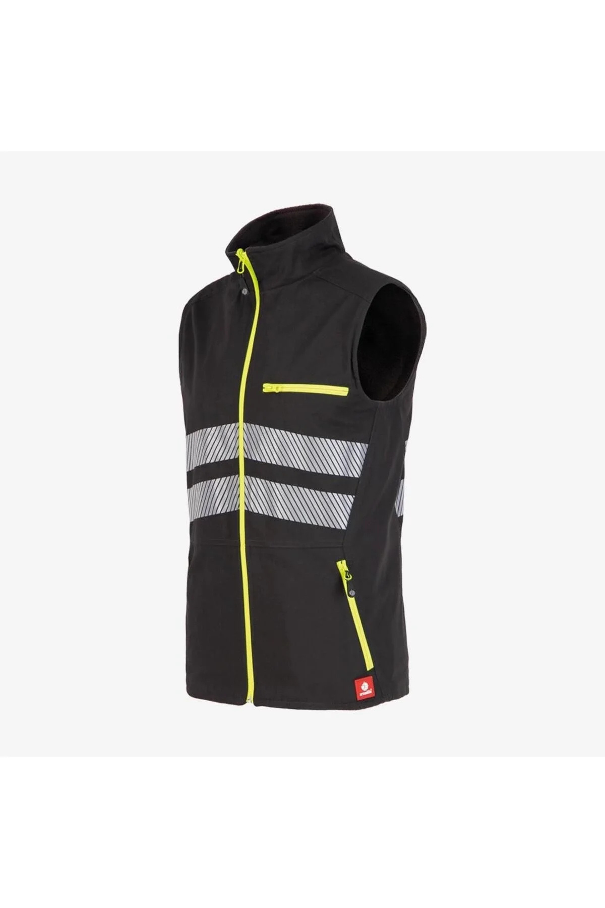 Su Geçirmez Yansıtıcı İş Yeleği Kışlık Salix Outdoor Yelek Suya Hafif Fonksiyonel Cepli