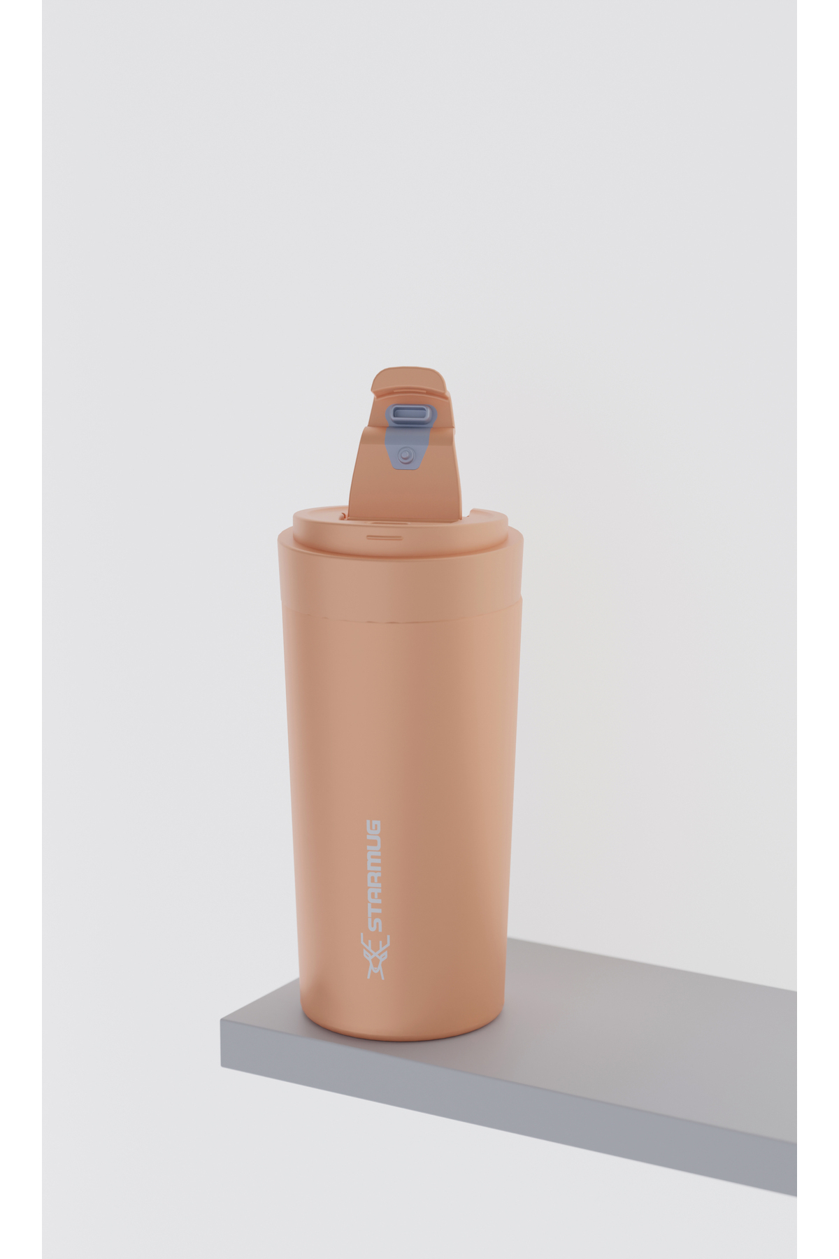 Star Termos Soothe 380 ml / 13 Oz Çelik Termos - Pembe fotoğrafı 4 (önizleme)