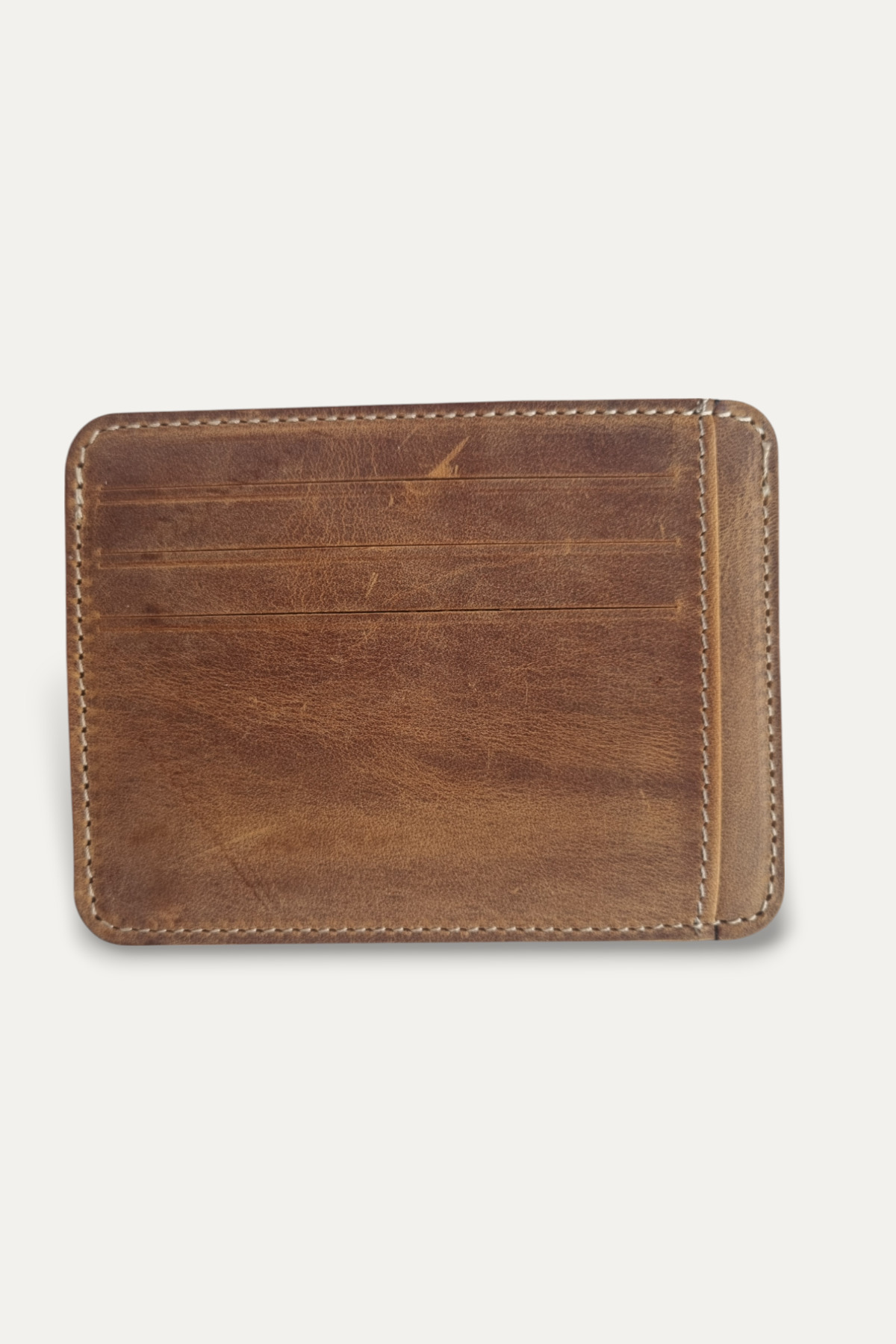 Clavel  Hakiki Deri Slim Kartlık - Görsel 2