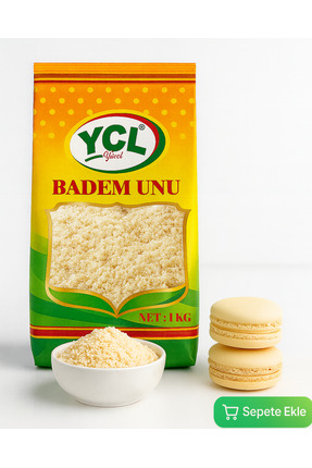 YCL TÜRKMENLER PASTACILIK Badem Unu 1 Kg
