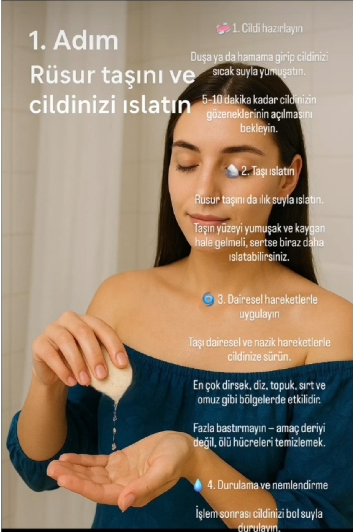 %100 Ruşur Taşı 12 Adet — Albinoruşur — تصویر 4 از 4