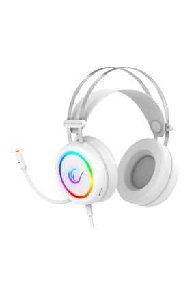 Rampage Stormy Beyaz Surround 7,1 Usb Rgb Led Oyuncu Kulaklık Mic