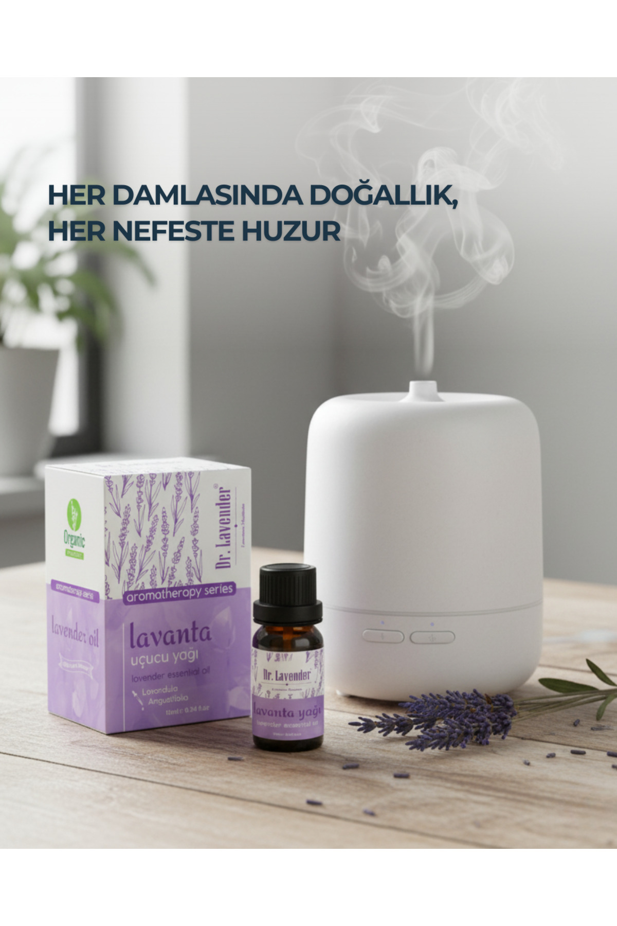 Lavanta Uçucu Yağı %100 Saf ve Doğal Bahçemizden Lavanta Yağı Aromaterapi Serisi 10 ML — TYCJFV79ZN171693157121793 — تصویر 4 از 6