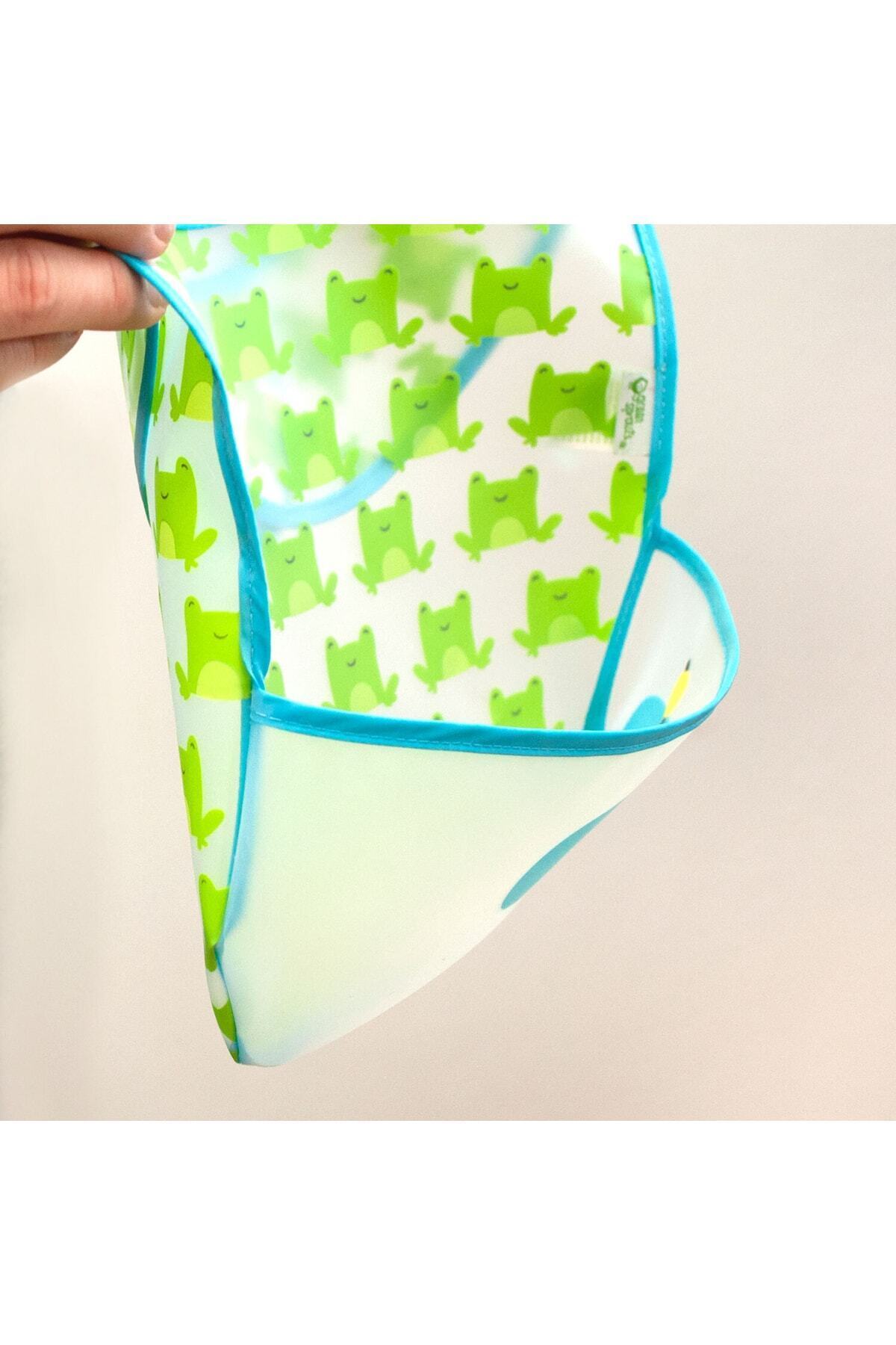 iplay 3 Adet, I Play 9-18 Ay Su Geçirmez Eva Kumaş Bebek Cırtlı Mama Önlüğü, 3'lü Paket fotoğrafı 6 (önizleme)