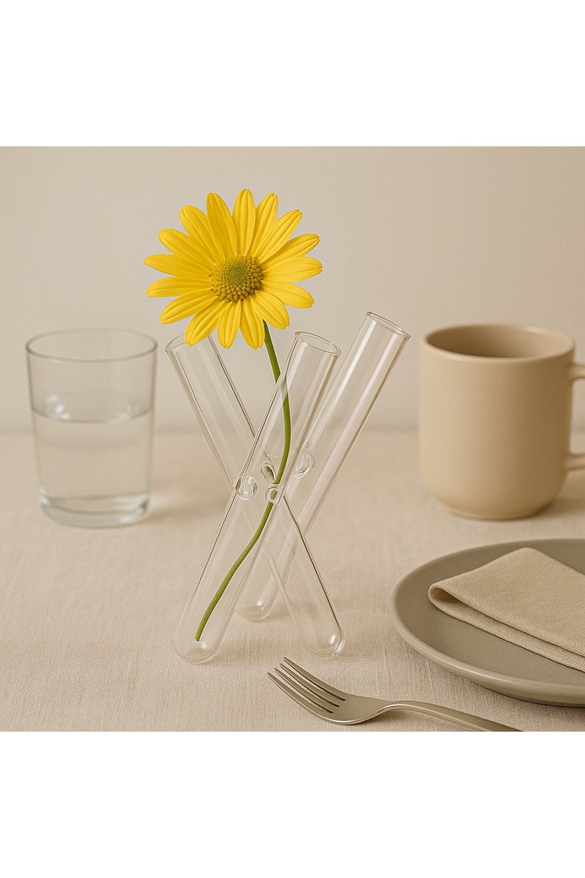 housewife Cam Vazo Çapraz Ayak