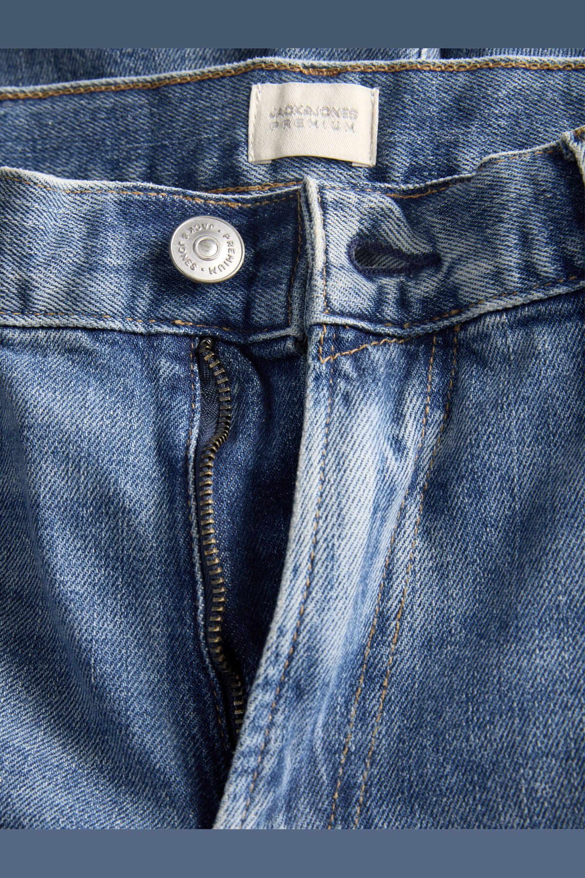 شلوار جین مردانه راسته فاق نرمال | جک اند جونز Jack & Jones 12274513 - تصویر 4