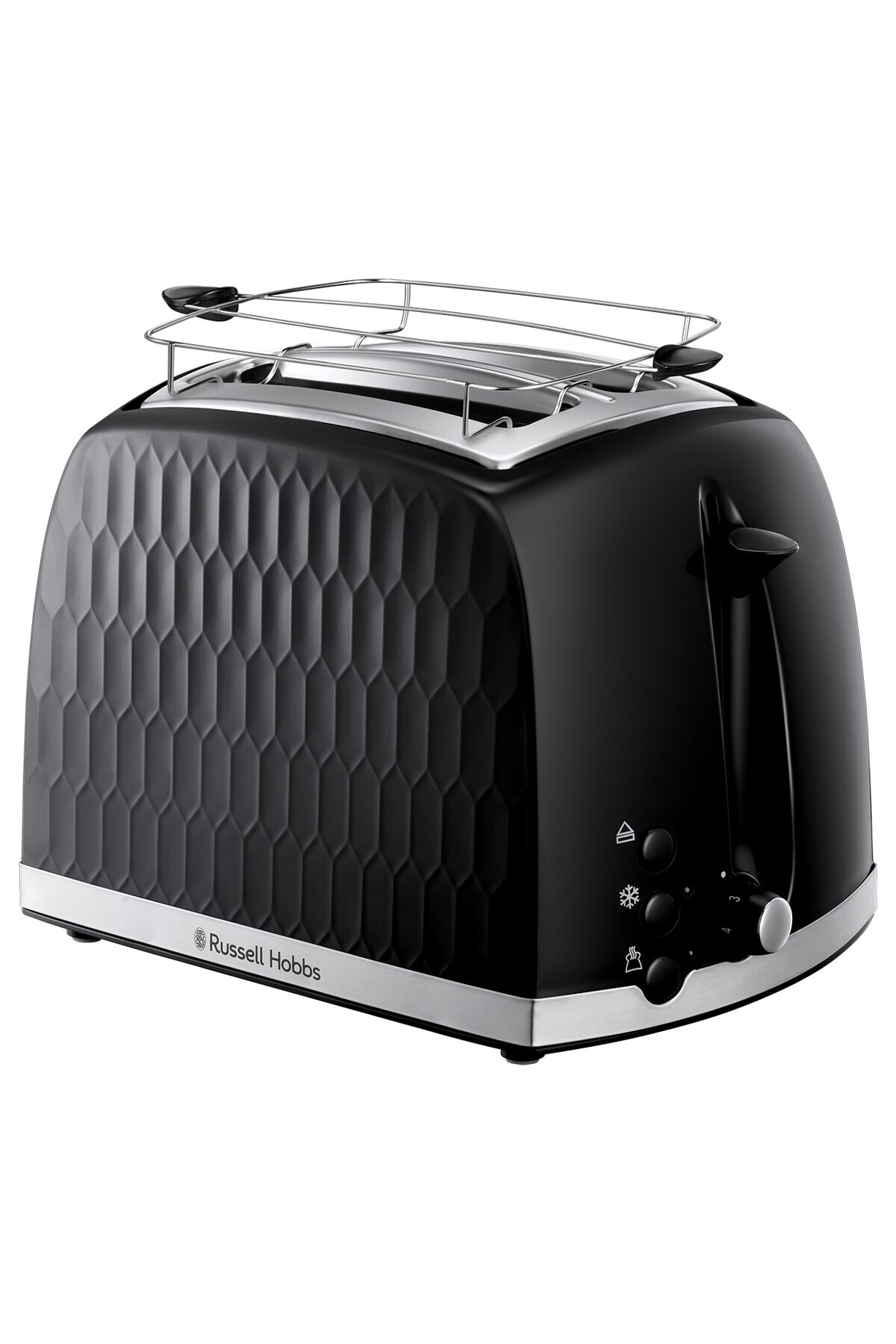 RUSSELL HOBBS 26061-56 Honeycomb Siyah Ekmek Kızartma Makinesi
