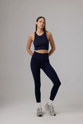 Glo Studio Reina Yanı Fitilli Dikişsiz Tayt