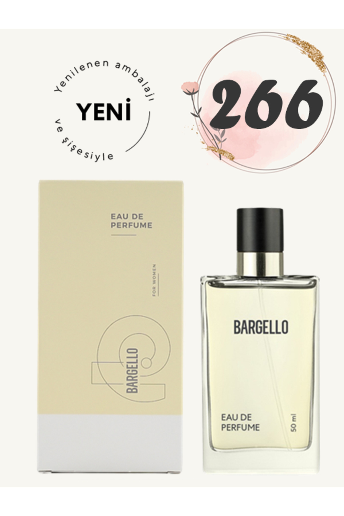 عطر زنانه 266 Floral 50ml EDP 8691841304693