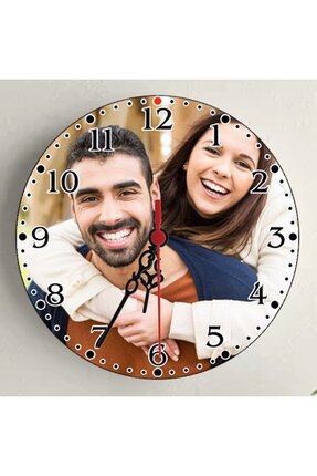 Sevilla Kişiye Özel 28 Cm Ahşap Duvar Saati