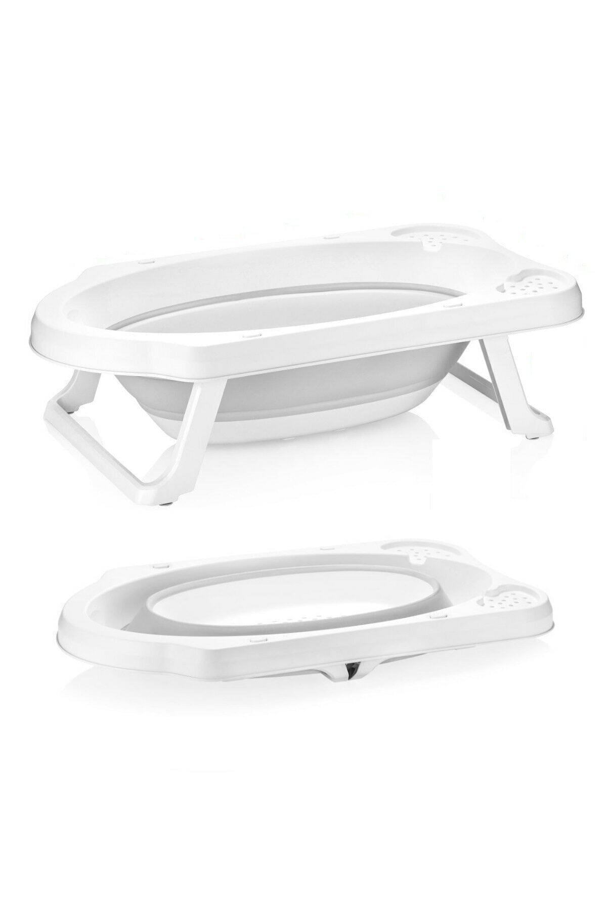 Zuu Baby Katlanabilen Bebek Banyo Küveti Gri fotoğrafı 4 (önizleme)