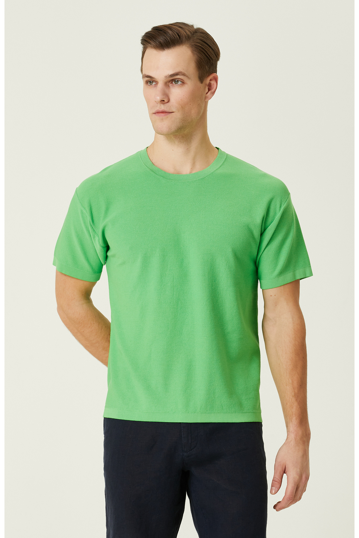 نتورک ژاکت مردانه سبز