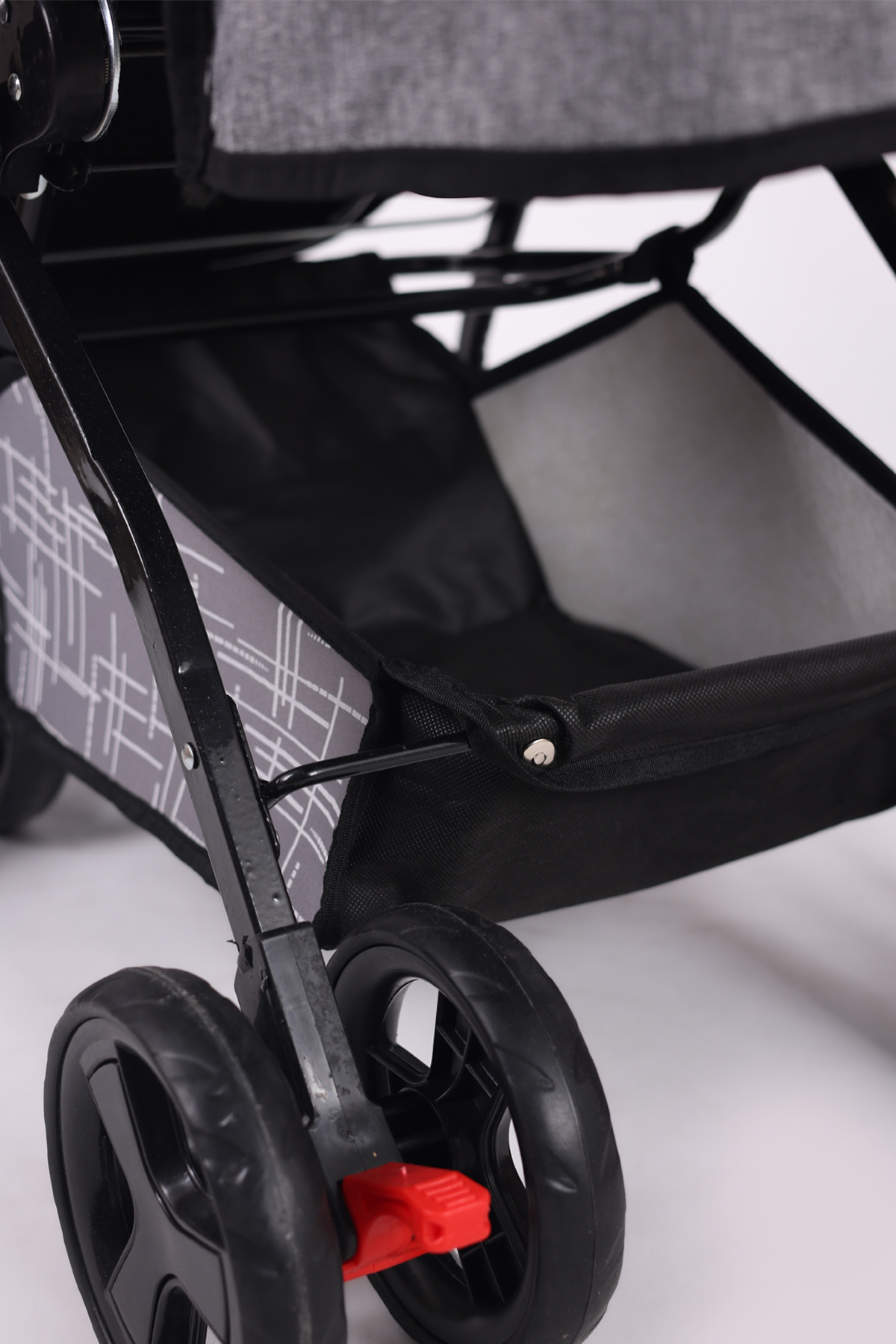 Jusso Dido Comfort Line Çift Yönlü Gri Bebek Arabası fotoğrafı 5 (önizleme)