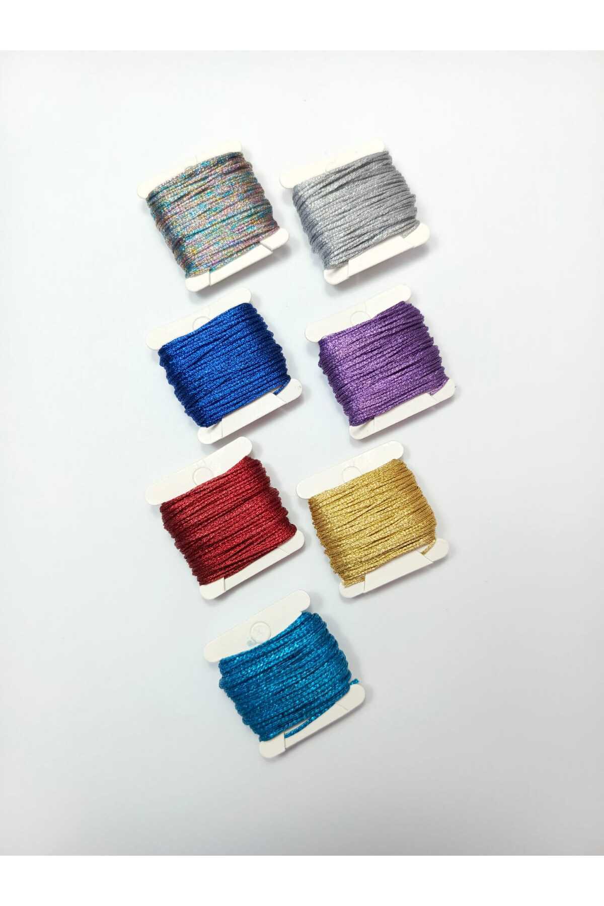 10 Meters 7 Colors Silvery Waxed Rope (TOTAL 70 METERS) Bead Necklace Jewelry Design Bracelet Rope Waxed yarn Saddle Leather Sewing Thread Waxed Package Packing Thread