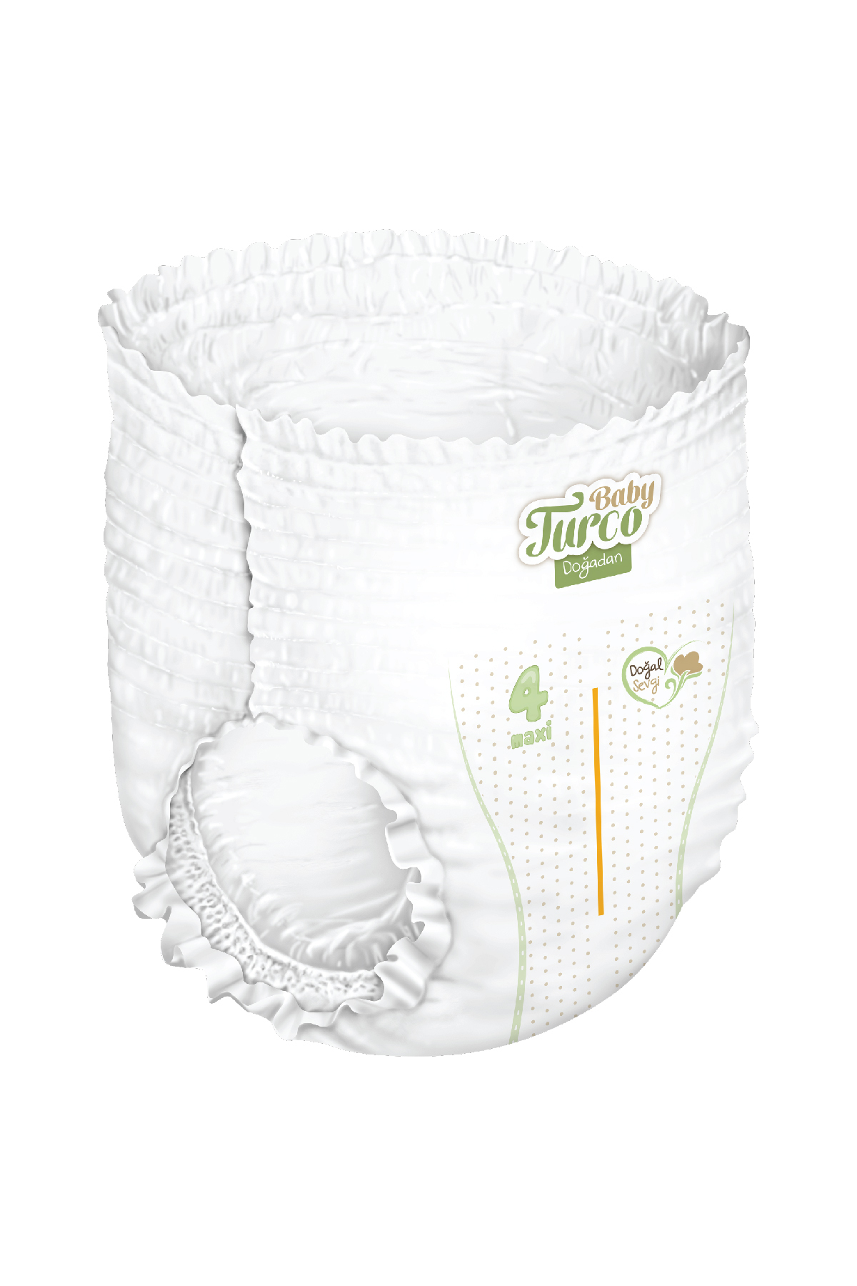 Baby Turco Doğadan 2'li Süper Fırsat Paketi Külot Bez 5 Numara Junior 174 Adet fotoğrafı 3 (önizleme)