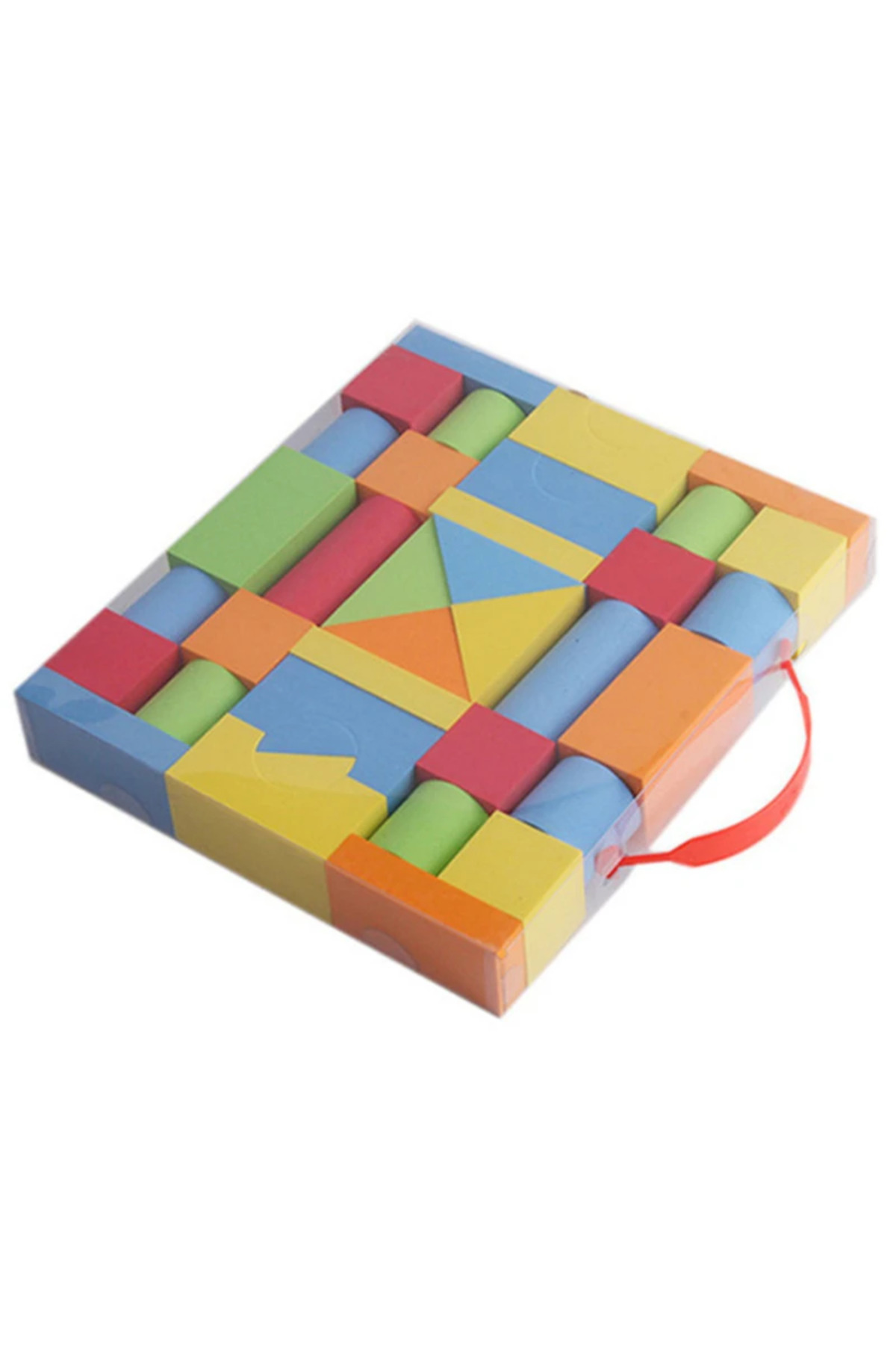 ۳۸ عدد در هر مجموعه، بلوک‌های بزرگ و ایمن، بلوک‌های فومی بزرگ، اسباب‌بازی‌های ساخت‌وساز رنگارنگ، اسباب‌بازی آموزشی برای کودکان