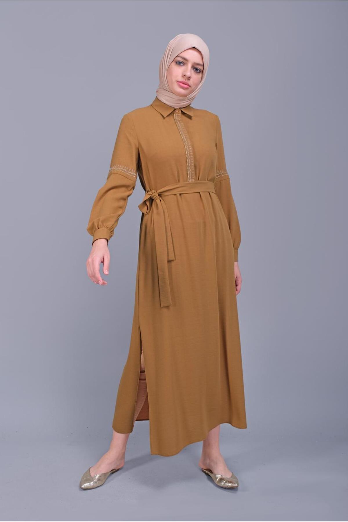 آلوینا تونیک کمربند دوزی شده ۴۰۷۳۹