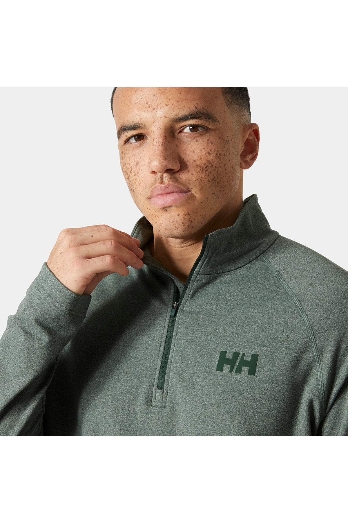 Helly Hansen Tyri Knit Yarım Fermuarlı Erkek Sweatshirt görsel 2